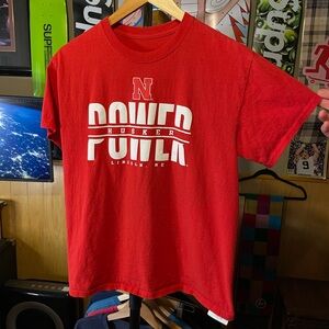 Power Nebraska Cornhusker’s shirt mens size M